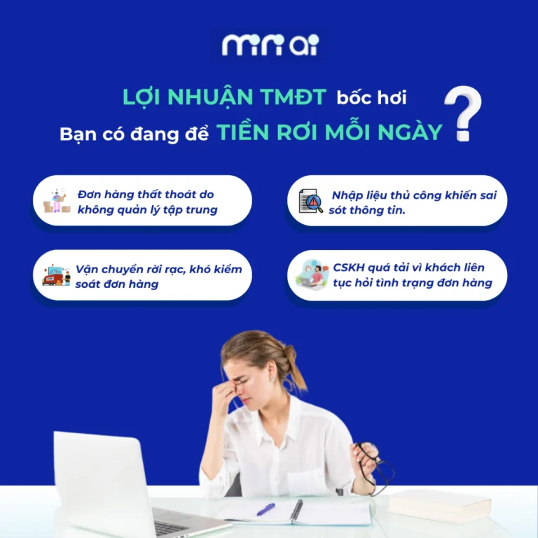 Lợi nhuận TMĐT “Bốc Hơi” – Bạn có đang để tiền rơi mỗi ngày?
