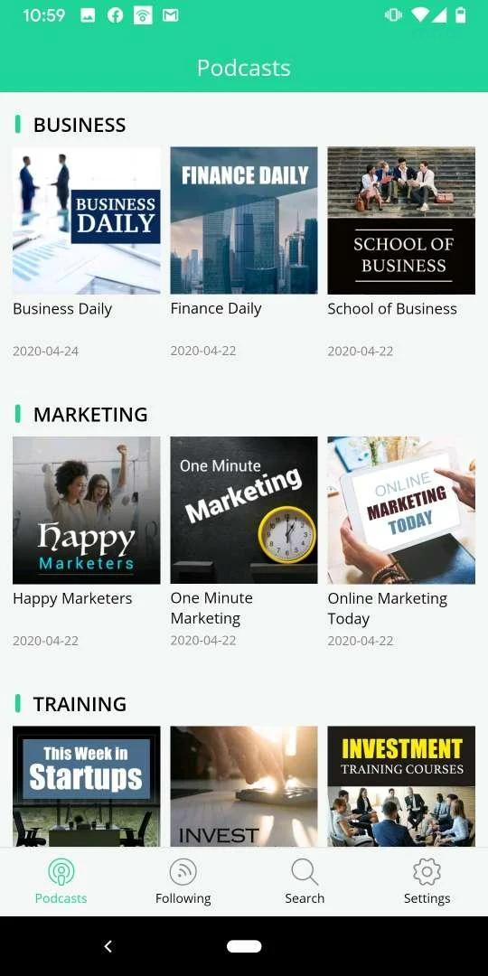 podcast mobile app