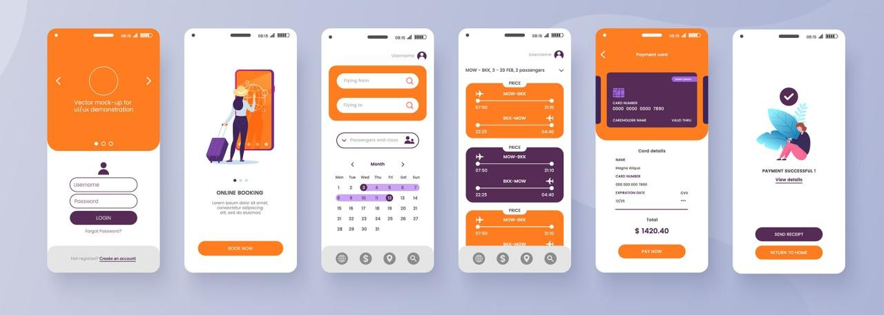 thiết kế app mobile
