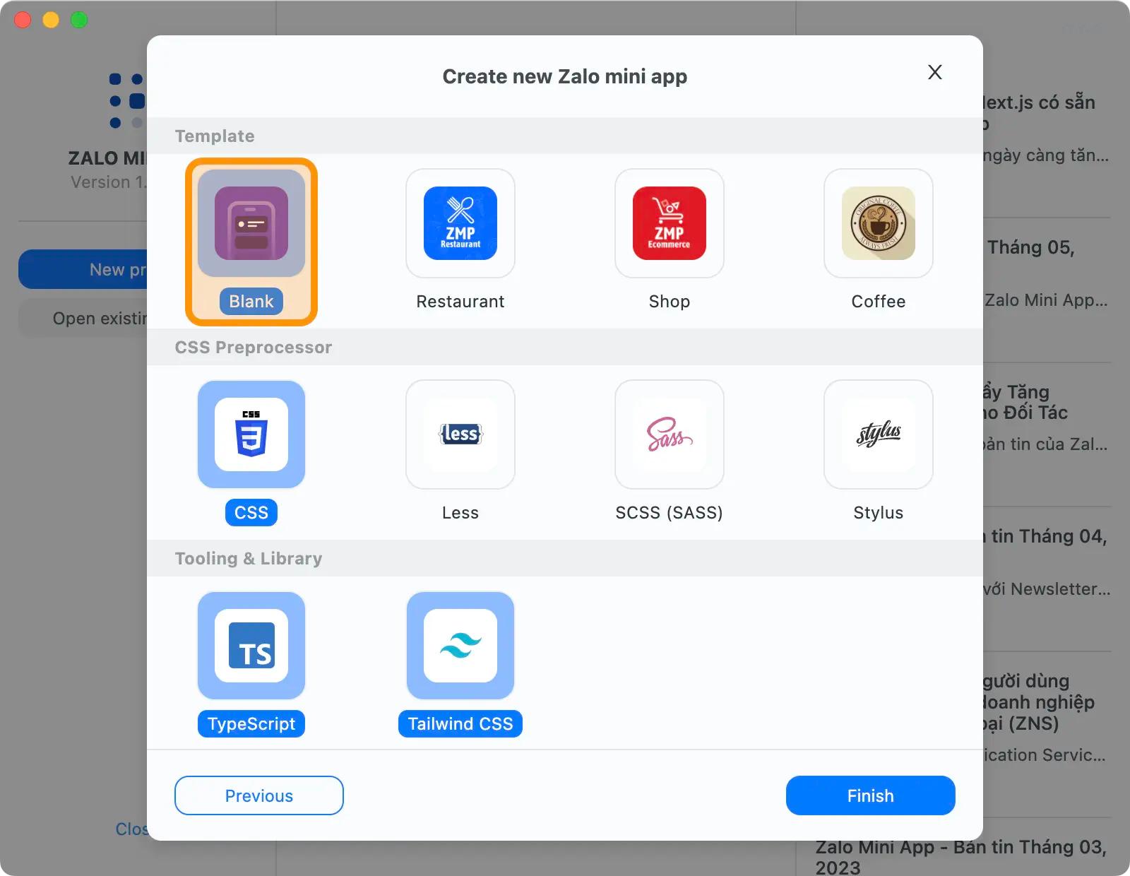zalo mini
