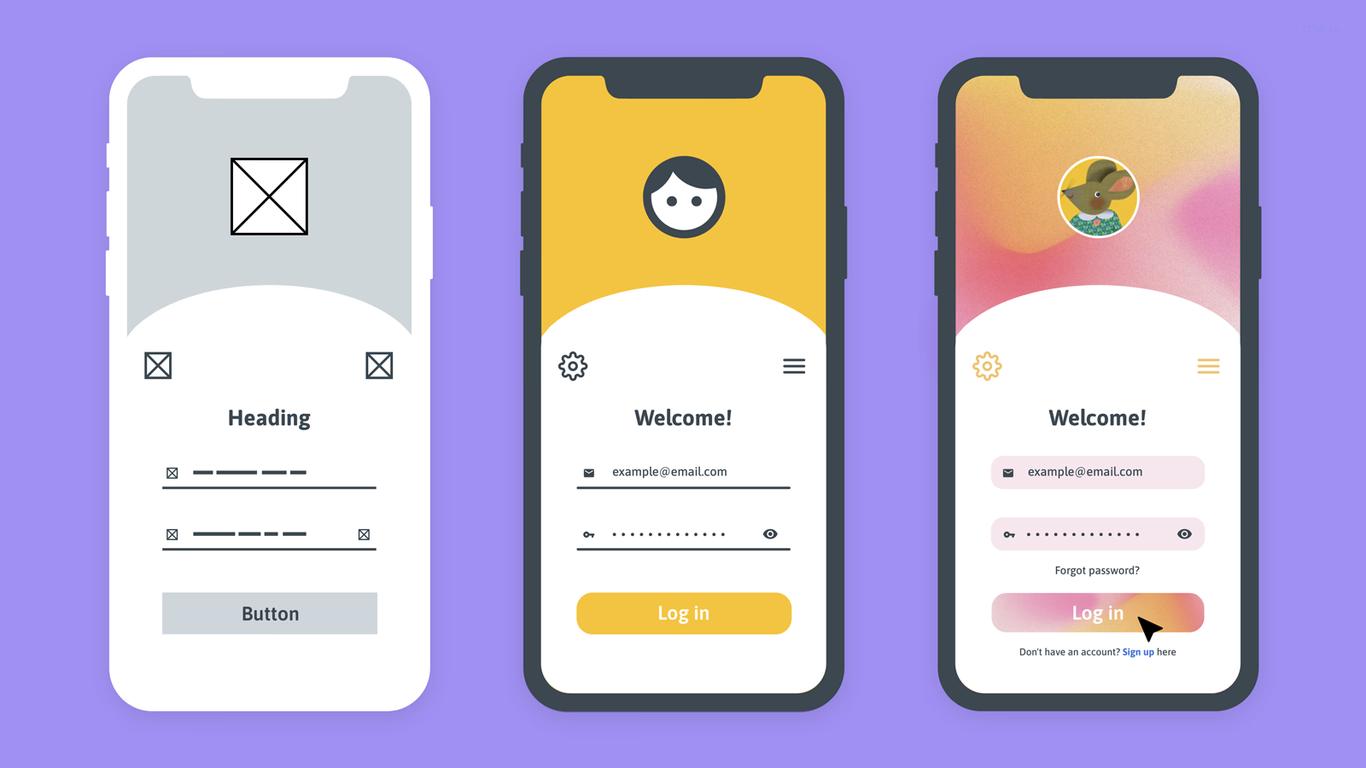 thiết kế app