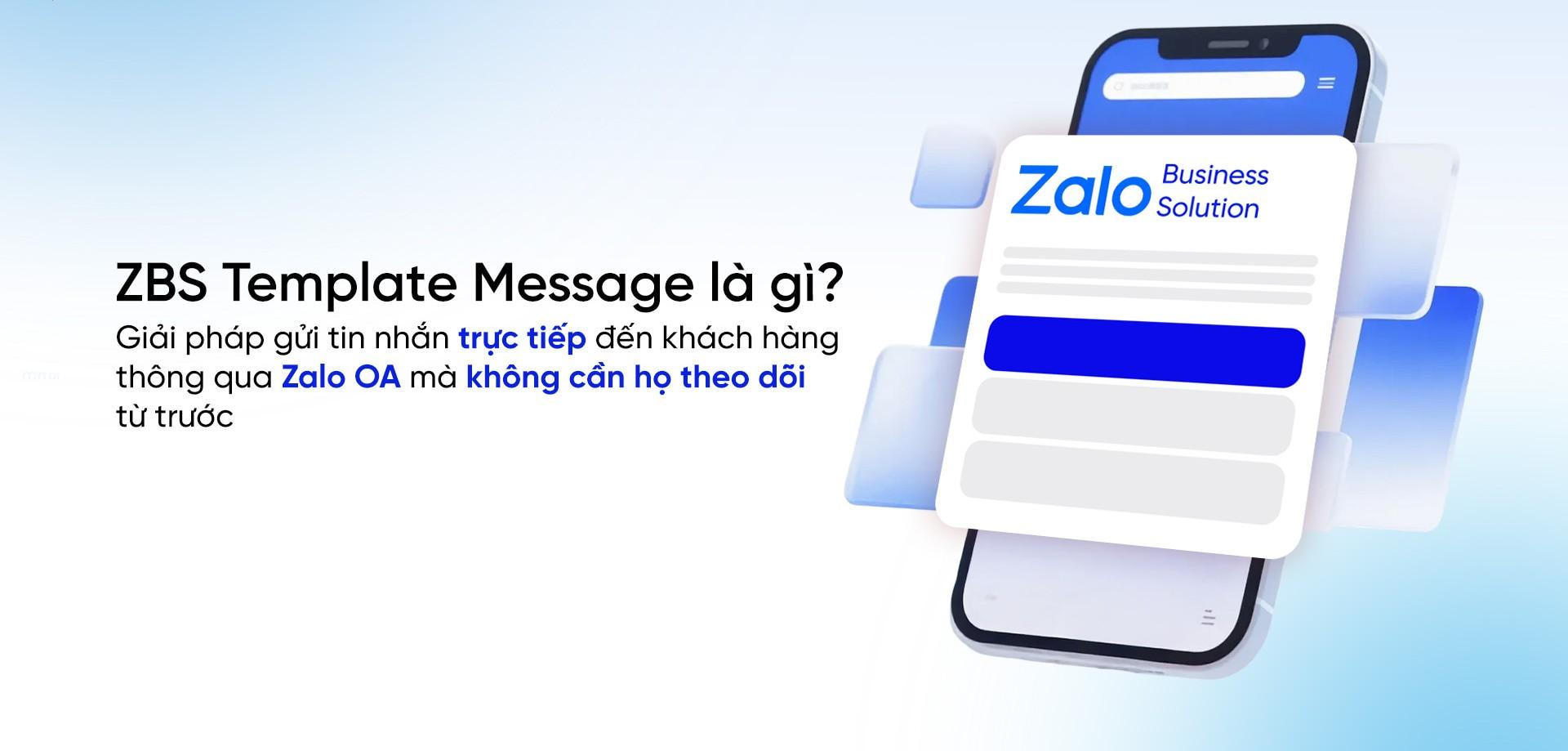 ZBS Template Message