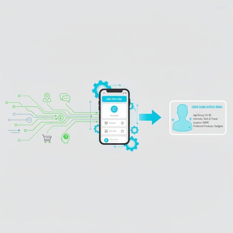 Mô hình hiểu rõ chân dung khách hàng bằng Zalo Mini App