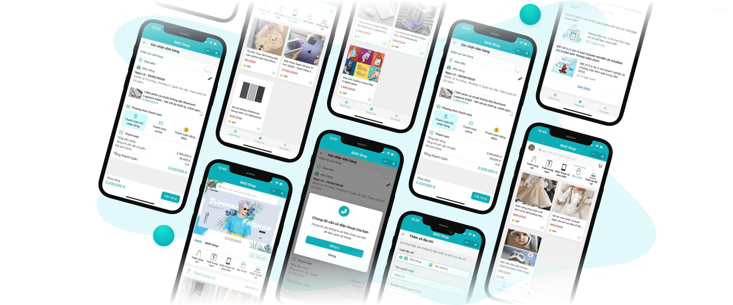 Zalo Mini App Salon