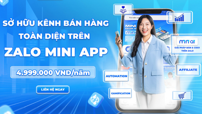 công ty làm zalo mini app