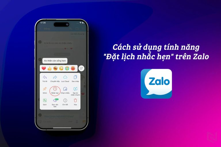 Hướng dẫn đặt lịch trên Zalo: Giải pháp tối ưu quản lý cuộc hẹn  