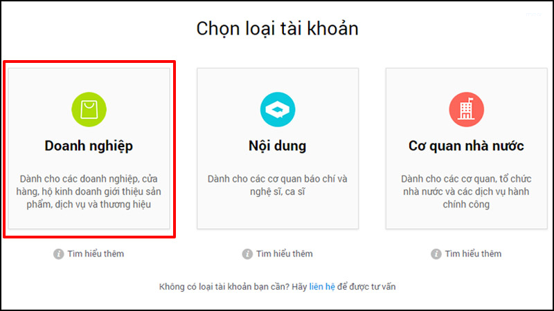 tạo cửa hàng trên zalo oa
