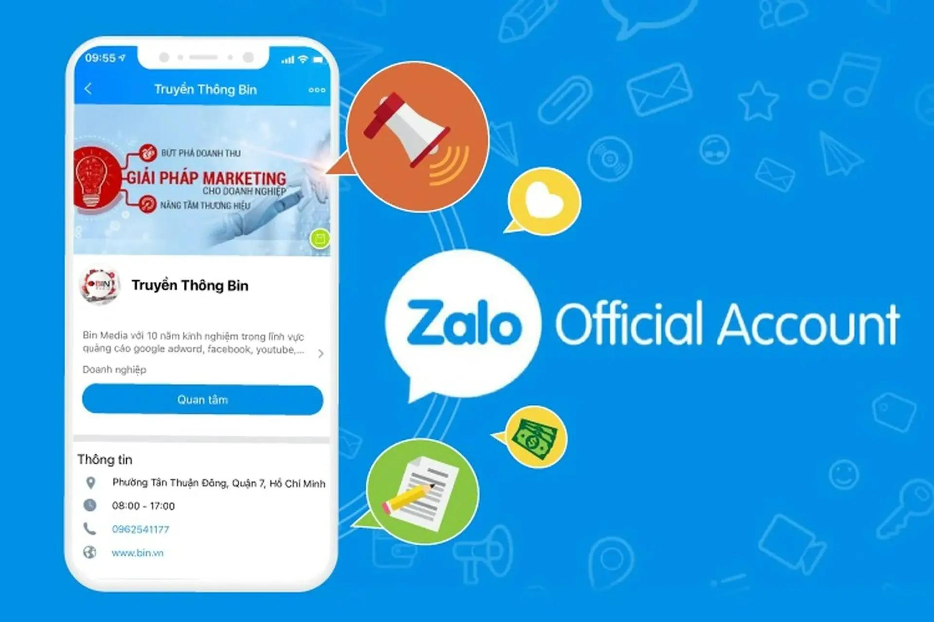 tạo nhóm khách hàng trên zalo