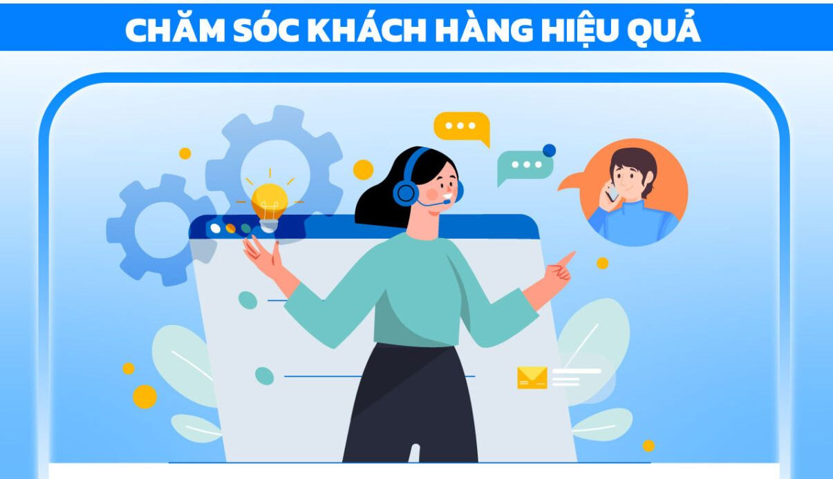 cách nhắn tin chăm sóc khách hàng
