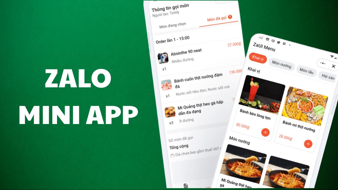 mini app và zbs