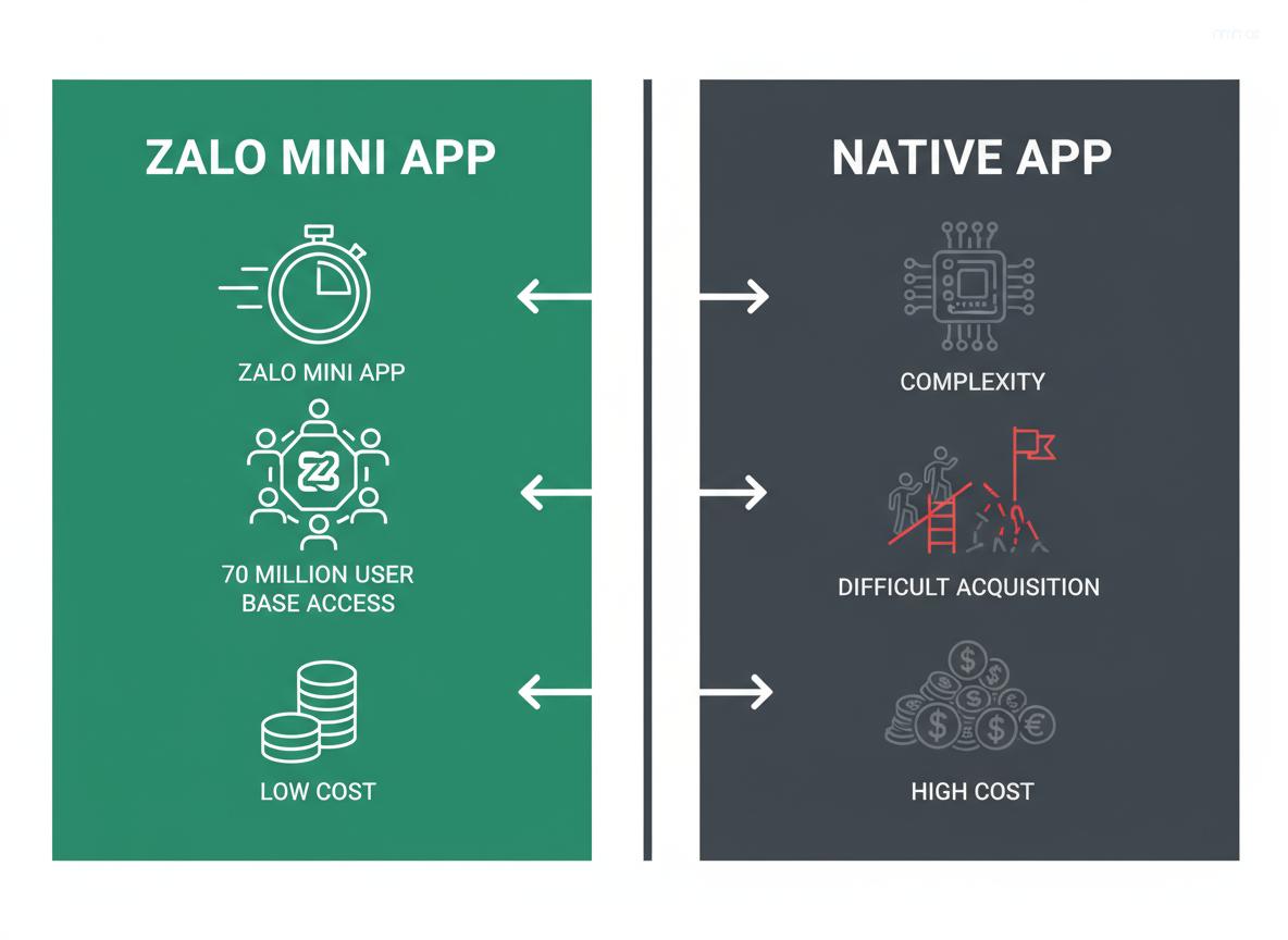 mini app và zbs