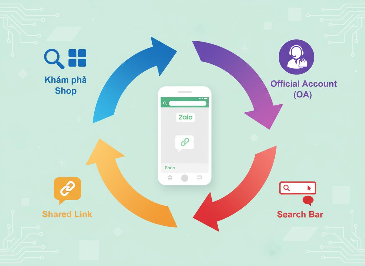 mua hàng trên zalo shop