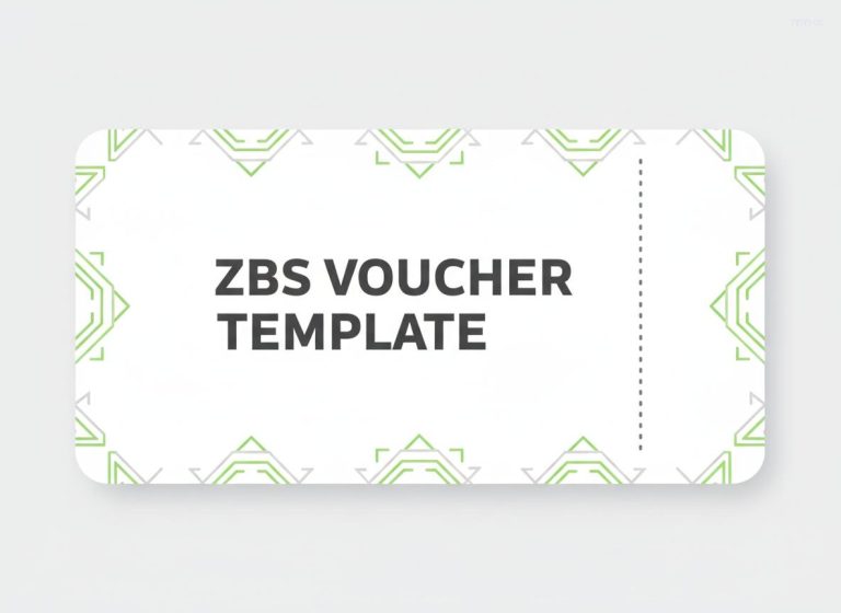 Hướng dẫn sử dụng ZBS Voucher Template hiệu quả 2026