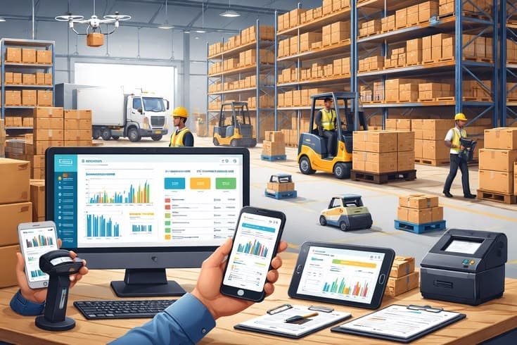 phần mềm quản lý kho kết hợp AI