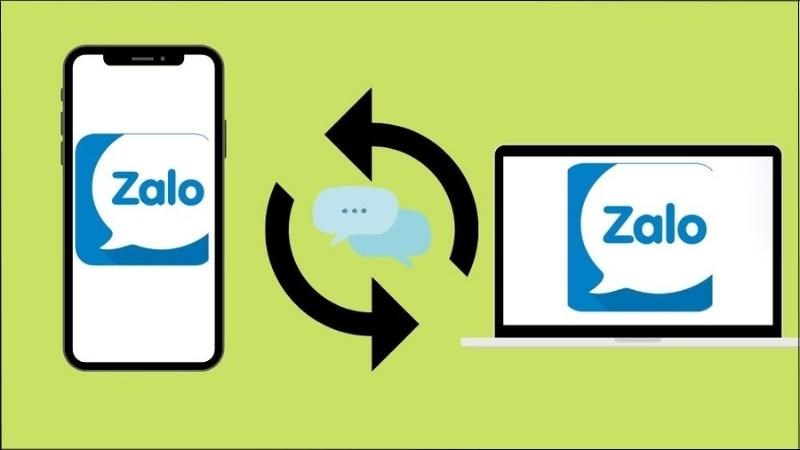đồng bộ dữ liệu zalo trên laptop và điện thoại