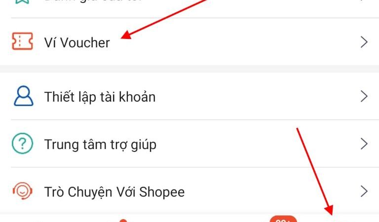 tìm hiểu về ví voucher shopee