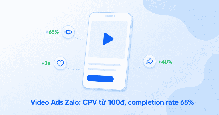Quảng cáo video trên Zalo: cách tận dụng video để bán hàng