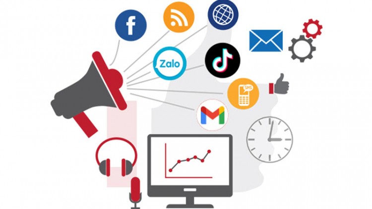 các kênh thường được sử dụng để làm marketing đa kênh