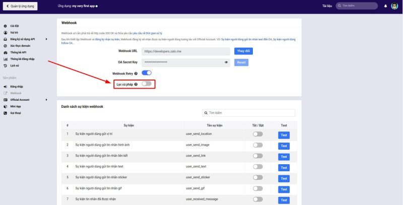 hiểu rõ hơn về zalo webhook