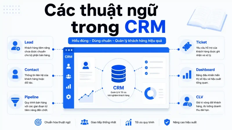 các thuật ngữ trong crm