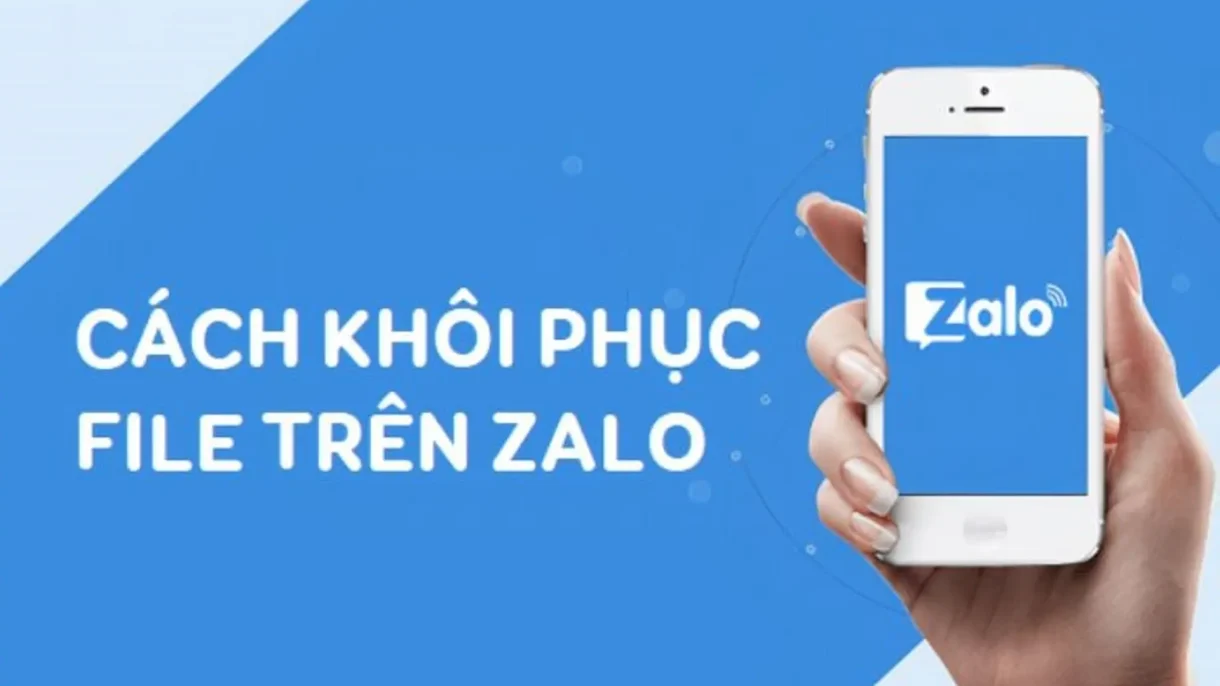 tìm hiểu cách khôi phục dữ liệu zalo