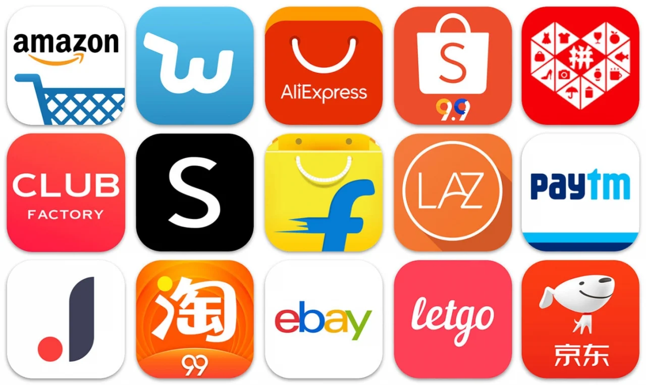 top những ứng dụng mua sắm online