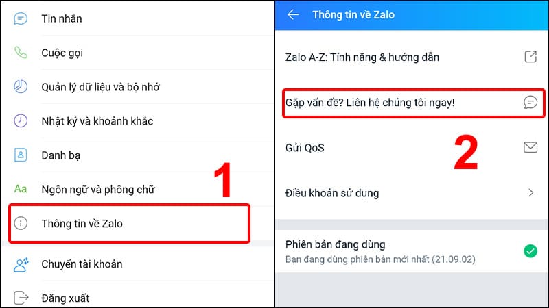 khôi phục tài khoản zalo khi bị chiếm đoạt