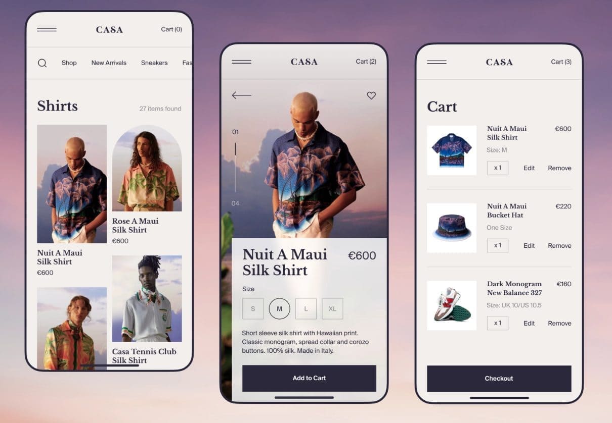 thiết kế website theo kiểu mobile