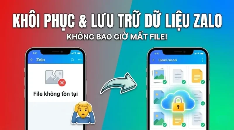 khôi phục dữ liệu zalo là gì