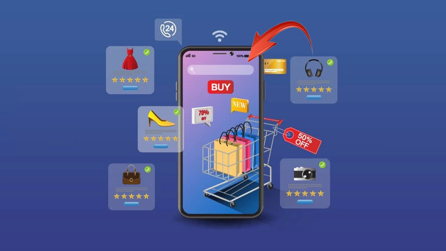 tìm hiểu về ứng dụng mua sắm online