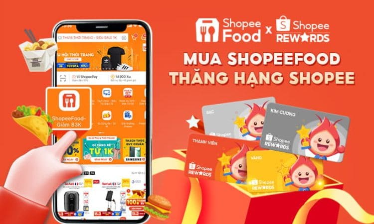 ứng dụng mua đồ ăn phổ biến