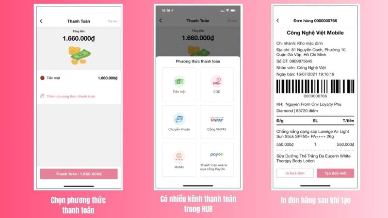 các tính năng nổi bật của cnv loyalty