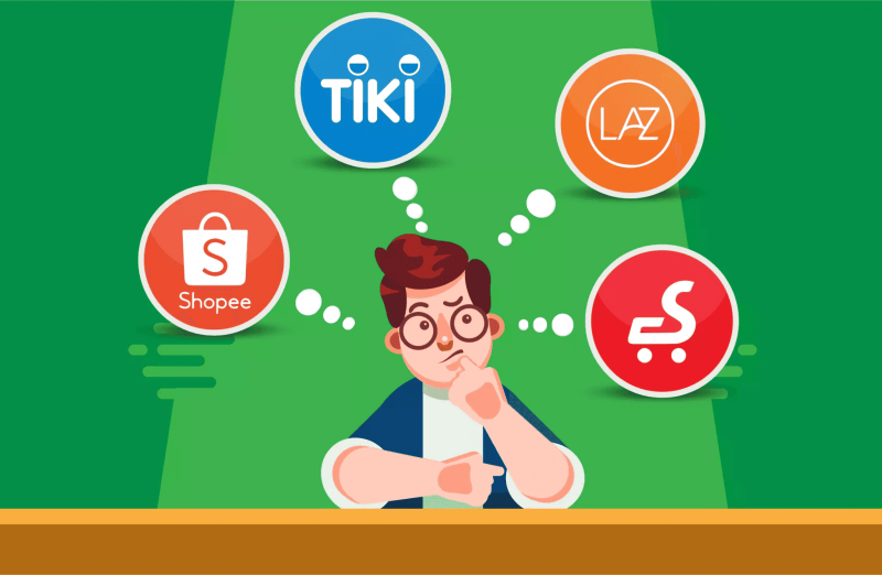 các sàn thương mại điện tử phổ biến
