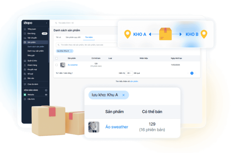 Phần mềm quản lý hàng hóa giải pháp kiểm soát tồn kho cho chủ shop thời đại số