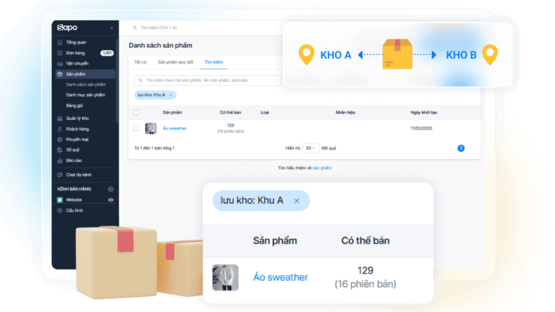 phần mềm quản lý hàng hóa