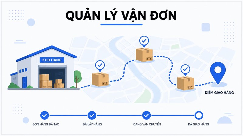 quản lý vận đơn