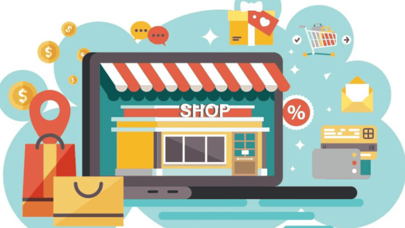 shop bán hàng online