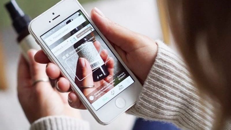 ứng dụng quét mã sản phẩm