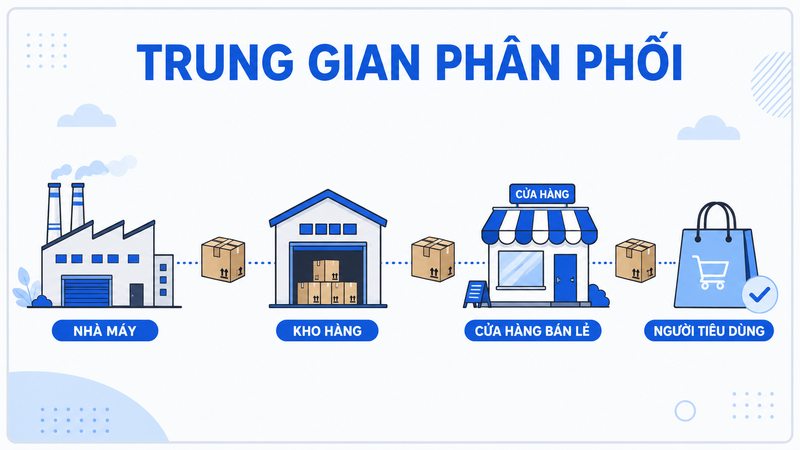 trung gian phân phối