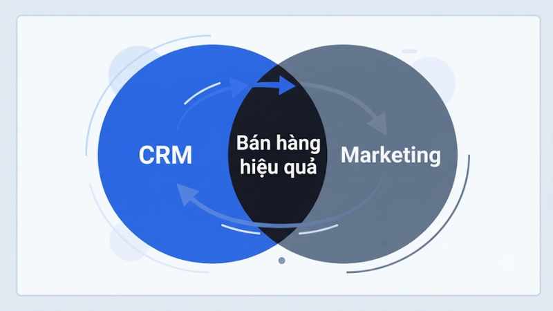 Mối quan hệ giữa CRM và Marketing
