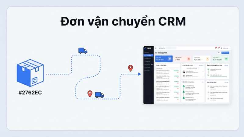 đơn vận chuyển crm
