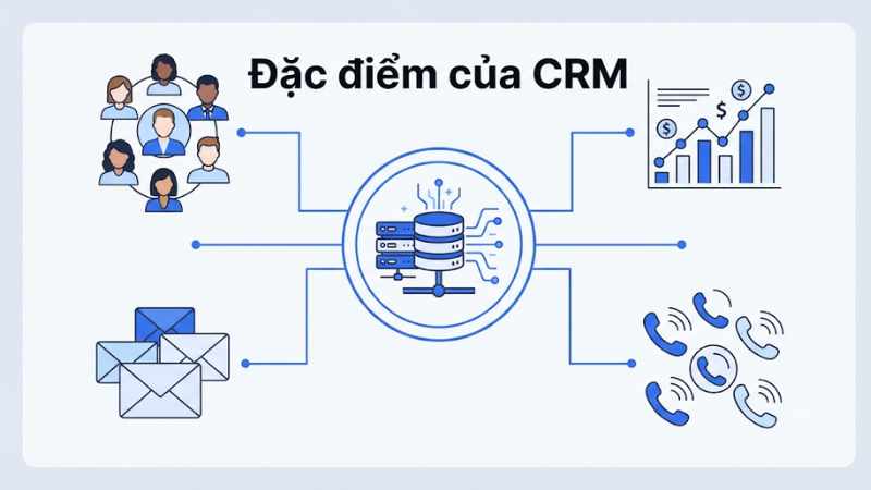 đặc điểm của crm