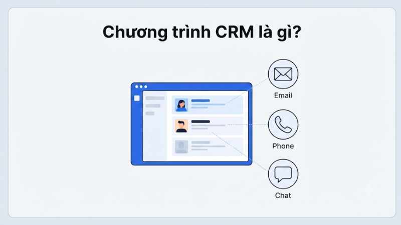 chương trình crm
