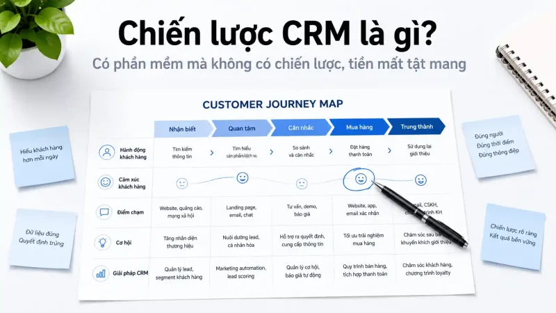 chiến lược crm