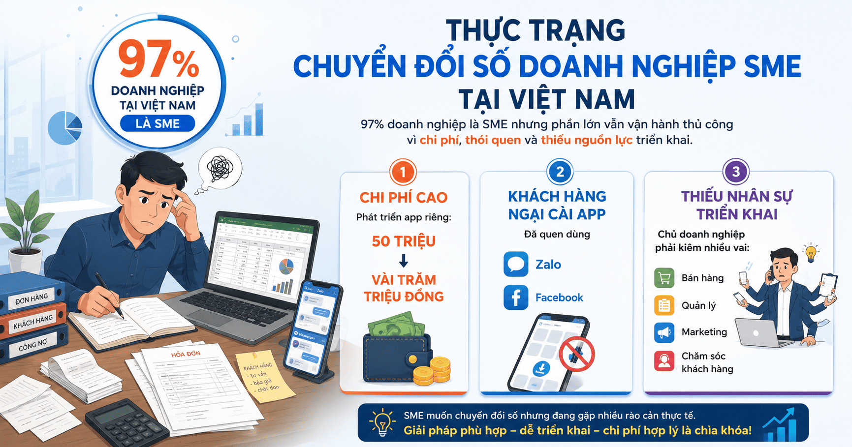 Chuyển đổi số doanh nghiệp SME
