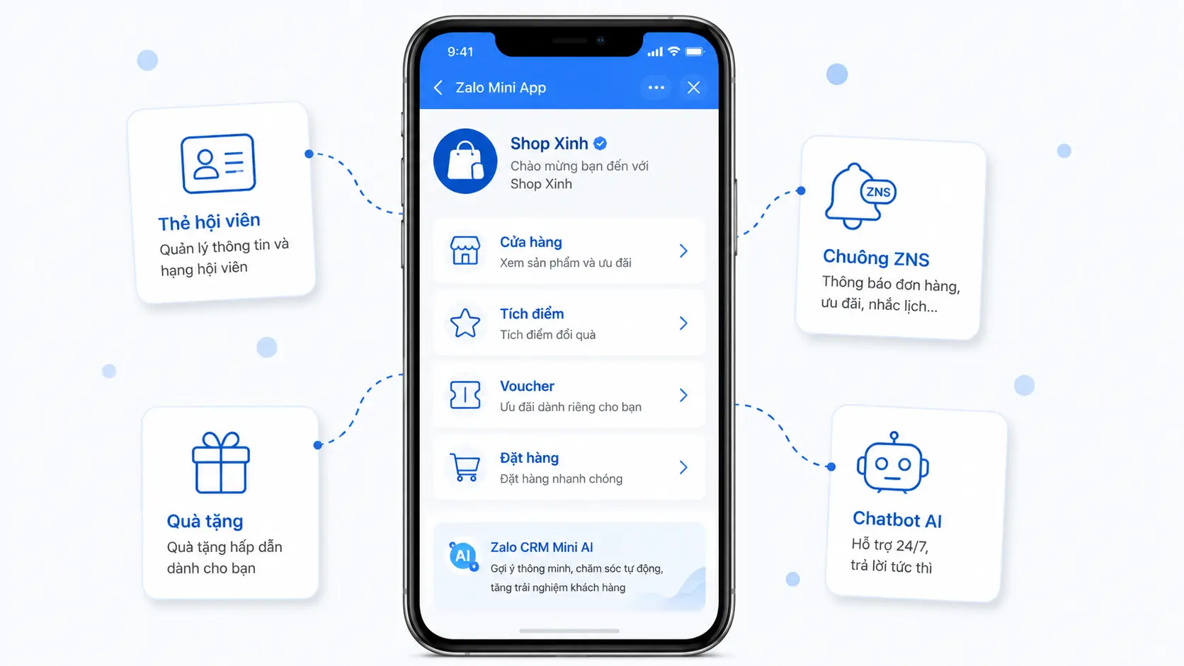 Zalo CRM hệ thống CRM tích hợp trên Zalo cho doanh nghiệp