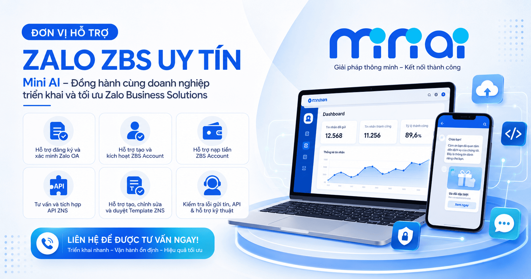 hỗ trợ zalo zbs