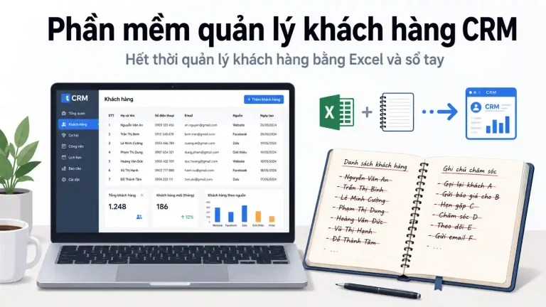 Phần mềm quản lý khách hàng CRM chọn giải pháp phù hợp cho doanh nghiệp