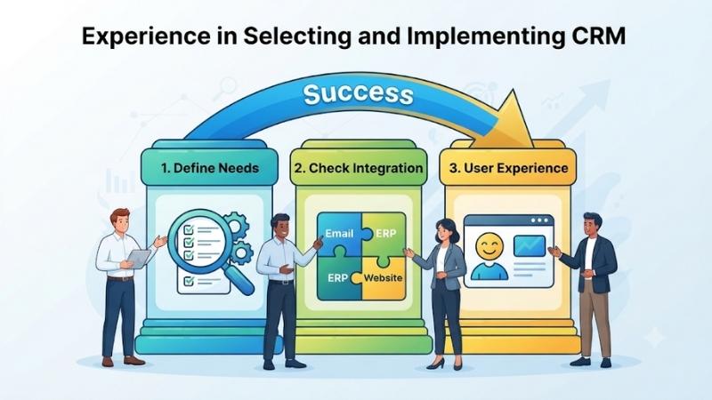 Kinh nghiệm lựa chọn phần mềm quản lý CRM