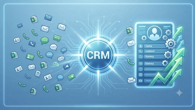phần mềm quản lý crm